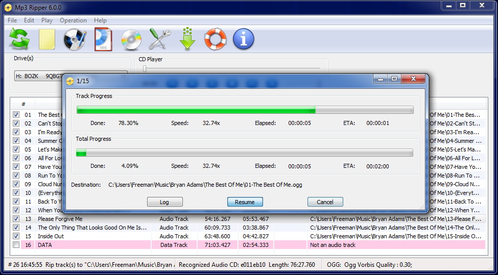 Screenshot for Mp3 Ripper 6.6.5